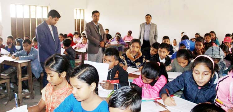 শাহজালাল আইডিয়াল ইন্টারন্যাশনাল স্কুল এন্ড কলেজের ১০ম মেধাবৃত্তি পরীক্ষা অনুষ্ঠিত ২৫০০ শিক্ষার্থীর অংশগ্রহণ